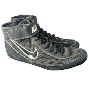 Nike Leather Speed Sweep VII Wrestling Shoes Men's Size 10.5 366683-001